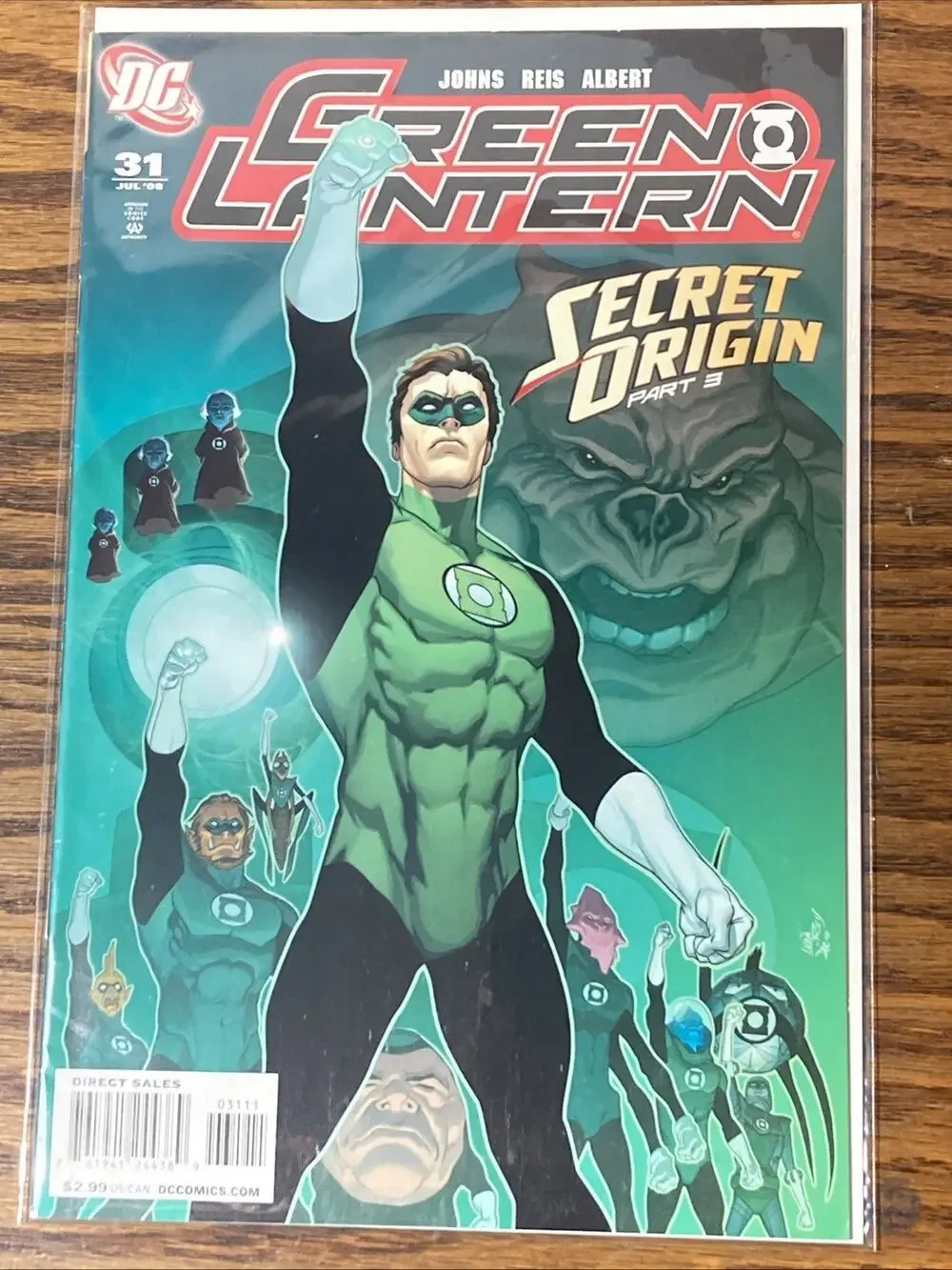 Green Lantern #31 Secret Origin Part 3 2008 DC Comics